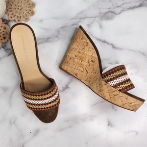 Veronica Beard Dali Woven Wedges